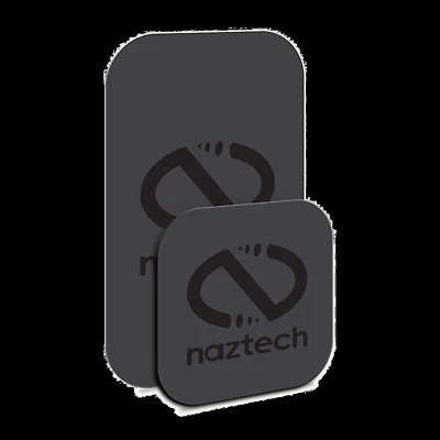 Naztech Black MagBuddy Cards/Plates clear