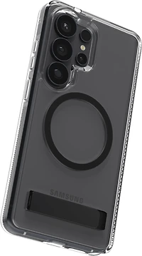 ZAGG - Santa Cruz Snap Case with Kickstand for Samsung Galaxy S26 Ultra - Black