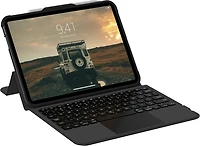 Urban Armor Gear Uag - Bluetooth Keyboard With Trackpad For Apple Ipad 10.9 2022 - Black And Ash