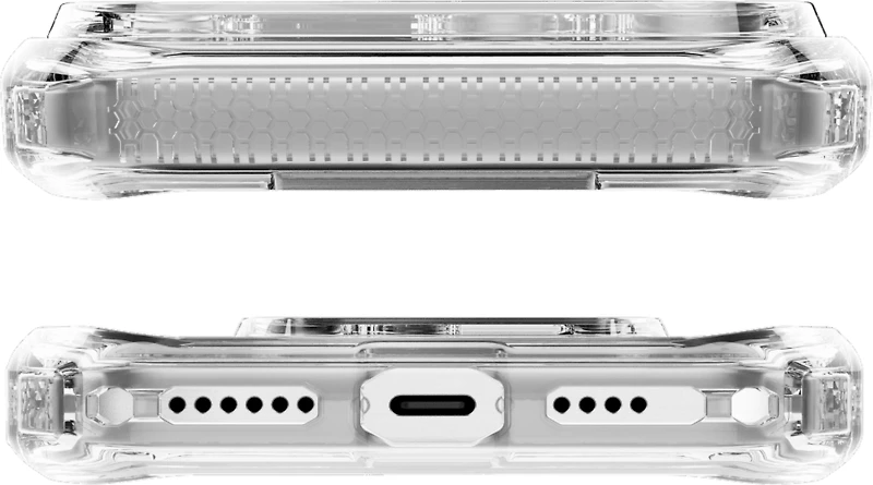 ITSKINS AP7XHMACRTRSP Étui Hybrid_R MagSafe Clear pour iPhone 17 Pro