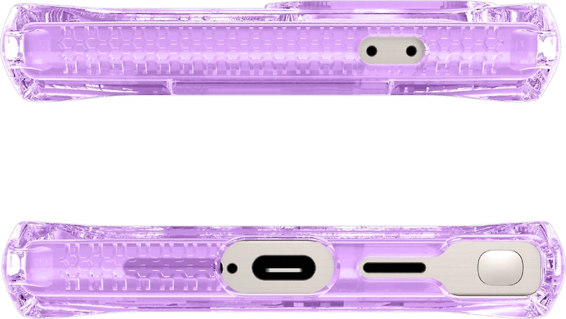 ITSKINS SGZUSPECMLIPP Étui Spectrum_R Clear Violet Clair pour Samsung Galaxy S25 Ultra