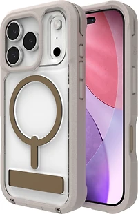 ZAGG - Rainier Snap MagSafe Case with Kickstand for Apple iPhone 17 Pro