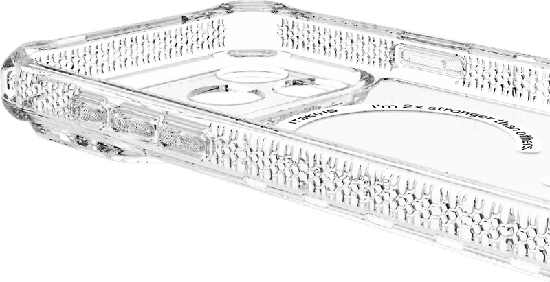 ITSKINS AP7XHMACRTRSP Étui Hybrid_R MagSafe Clear pour iPhone 17 Pro