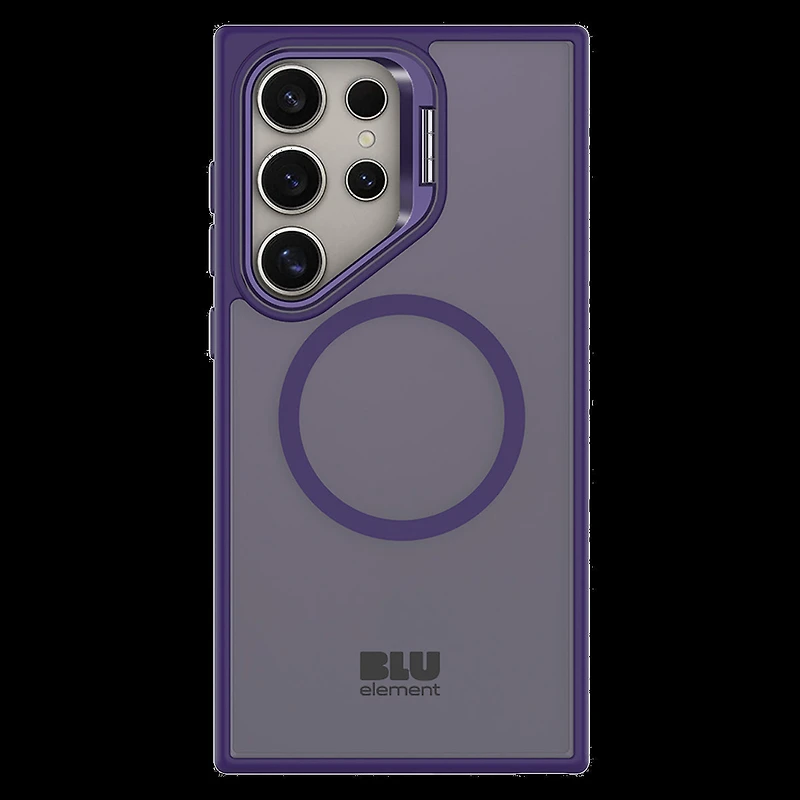 Chromatic Kick Compatible w/MagSafe Case Deep Violet for Samsung Galaxy S25 Ultra