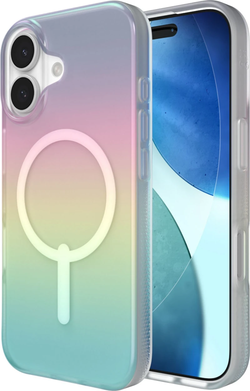 iPhone 17 ZAGG Graphene Milan Snap Case - Matte Iridescent