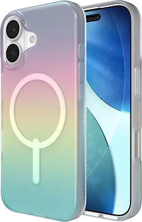 iPhone 17 ZAGG Graphene Milan Snap Case - Matte Iridescent