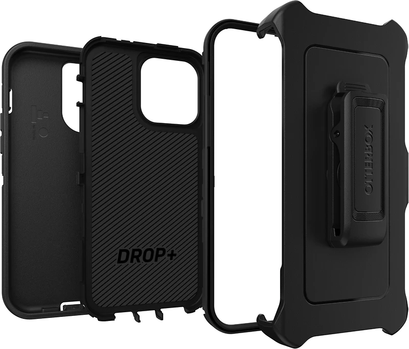 OtterBox 7788390 Étui de Protection Defender Noir pour iPhone 14 Pro Max