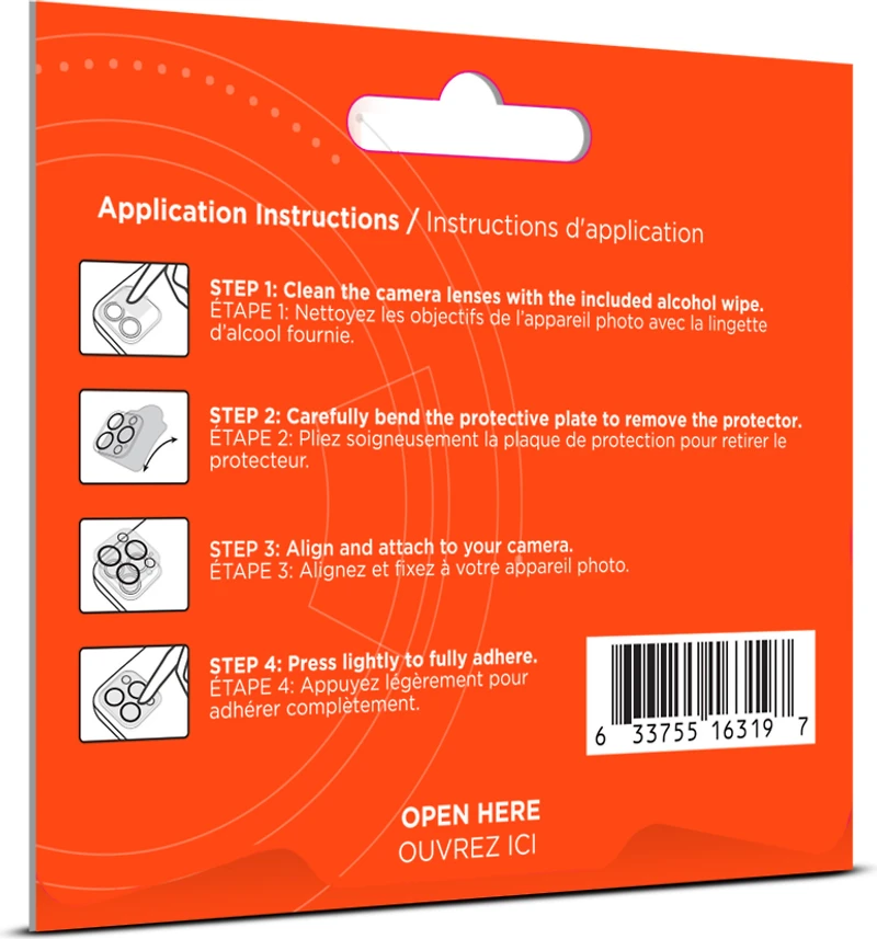 iPhone 16e HyperGear Lens Protector - 2 Pack