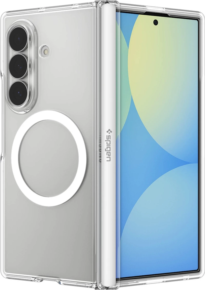 Samsung Galaxy Z Fold8 Ultra Spigen Crystal Hybrid Pro MagFit - Clear/White