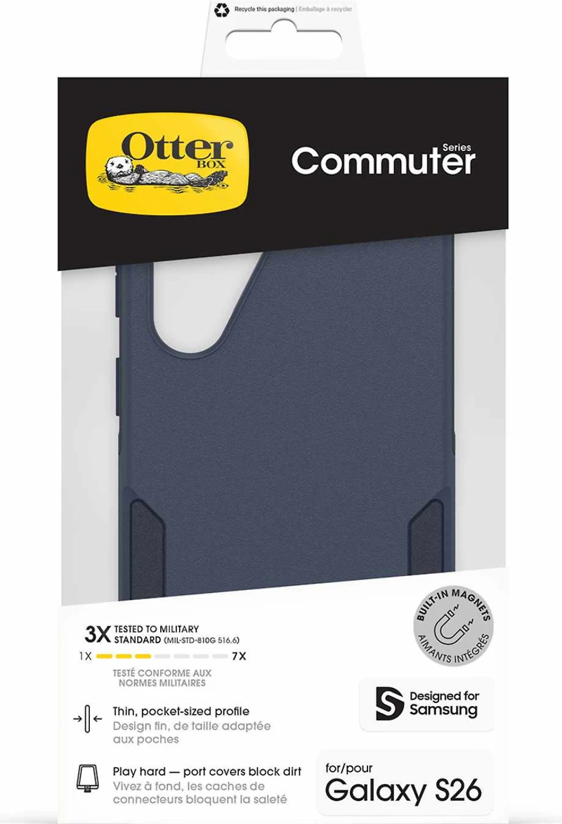 OtterBox 7799806 Étui Commuter avec Magnets Bleu Sentiment pour Samsung Galaxy S26