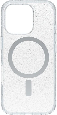 iPhone 16 Pro Otterbox Symmetry Clear w/ MagSafe Series Case - Clear - Stardust 3.0