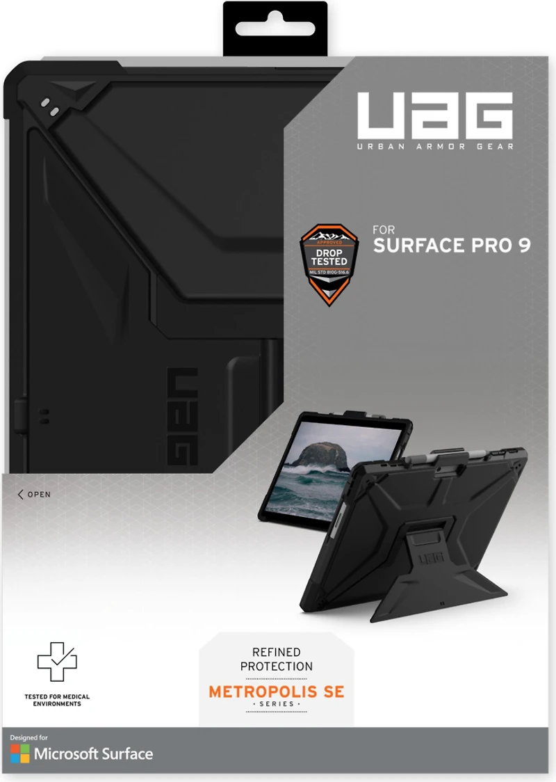 Microsoft Surface Pro 9 UAG Metropolis SE Series Case - Black