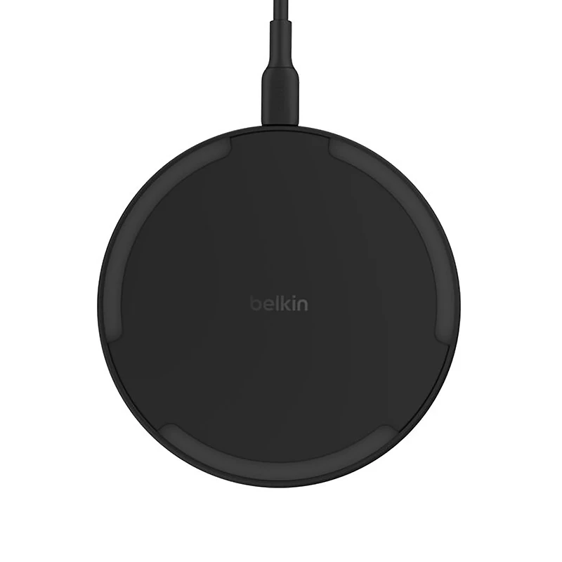 Belkin WIA012ttBK Tapis de Charge sans Fil BoostCharge Qi 15W Noir