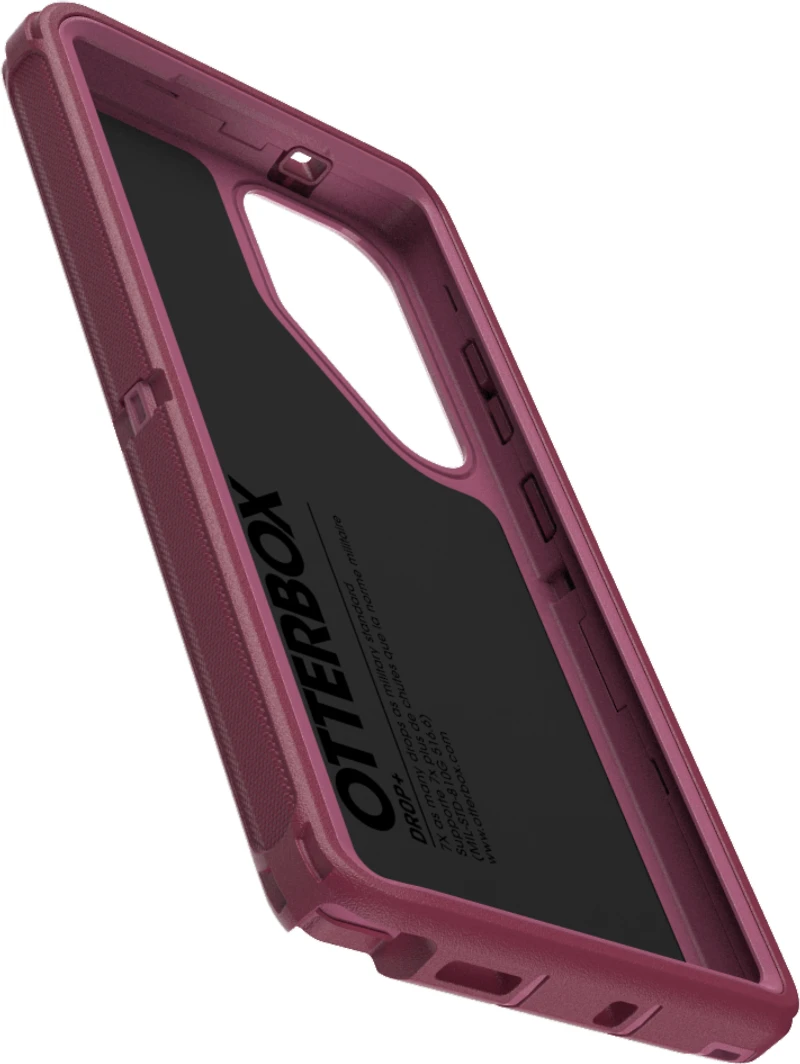 OtterBox - Defender Pro Case for Samsung Galaxy S25 Ultra - Foxberry Pink