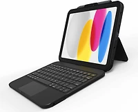 ZAGG - Tough Keys Keyboard and Case Black for iPad 11 2025 (11th Gen)/iPad 10.9 2022 (10th Gen)