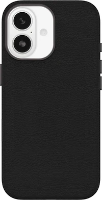 OtterBox 7799012 Étui Symmetry Cactus Leather MagSafe avec Contrôle de la Caméra Noir Ash (Noir) pour iPhone 17