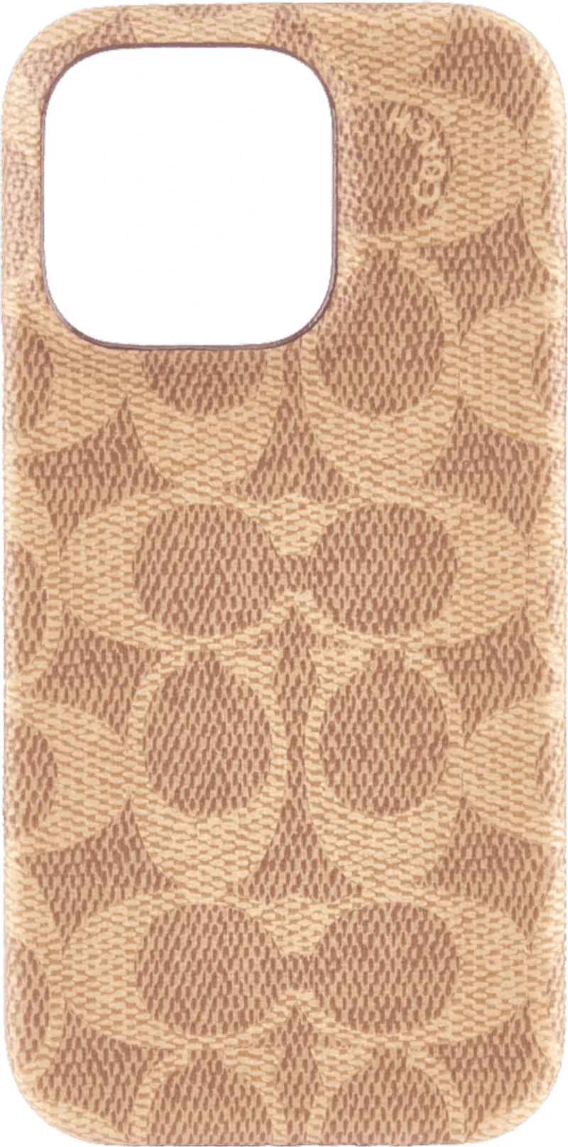 iPhone 16 Pro Coach Slim Wrap Signature C Case - Tan