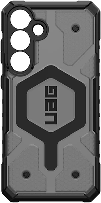 UAG 214484113131 Étui Robuste Pathfinder Clear avec Magnet Ash pour Samsung Galaxy S25+