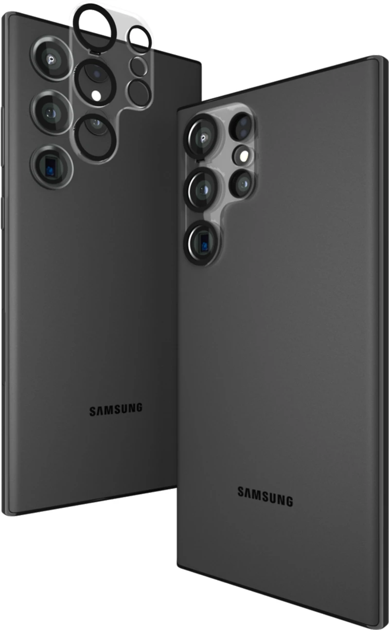 Case-mate - Rear Camera Lens Glass Protector For Samsung Galaxy S23 Ultra - Clear