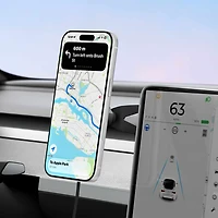 Belkin WIC013ttBK Support de Recharge sans Fil Magnétique BoostCharge Qi2 pour Véhicule Électrique Noir