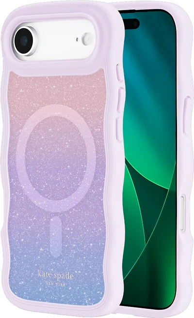 Kate Spade - Wavy MagSafe Case Opal Glitter for iPhone Air