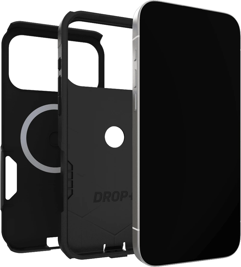 OtterBox 7798338 Étui Commuter MagSafe avec Contrôle de la Caméra Noir pour iPhone 17 Pro Max