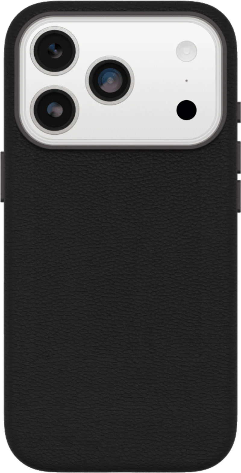 OtterBox 7799044 Étui Symmetry Cactus Leather MagSafe avec Contrôle de la Caméra Noir Ash (Noir) pour iPhone 17 Pro