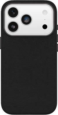 OtterBox 7799044 Étui Symmetry Cactus Leather MagSafe avec Contrôle de la Caméra Noir Ash (Noir) pour iPhone 17 Pro