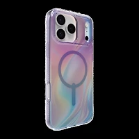 iPhone 17 Pro Max ZAGG Graphene Milan Snap Case - Iridescent Lights