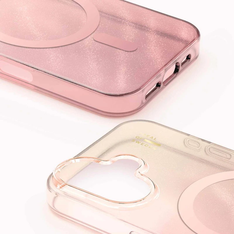 Ideal of Sweden - Clear MagSafe Case Rose Blush for iPhone 17