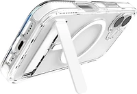 ZAGG - Santa Cruz Snap MagSafe Case with Kickstand for Apple iPhone 17 - White