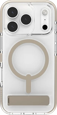 iPhone 17 Pro ZAGG Graphene Santa Cruz Snap Kickstand Case - Titanium