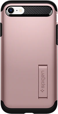 Spigen - Slim Armor Case for iPhone SE/8/7 - Rusty Pink