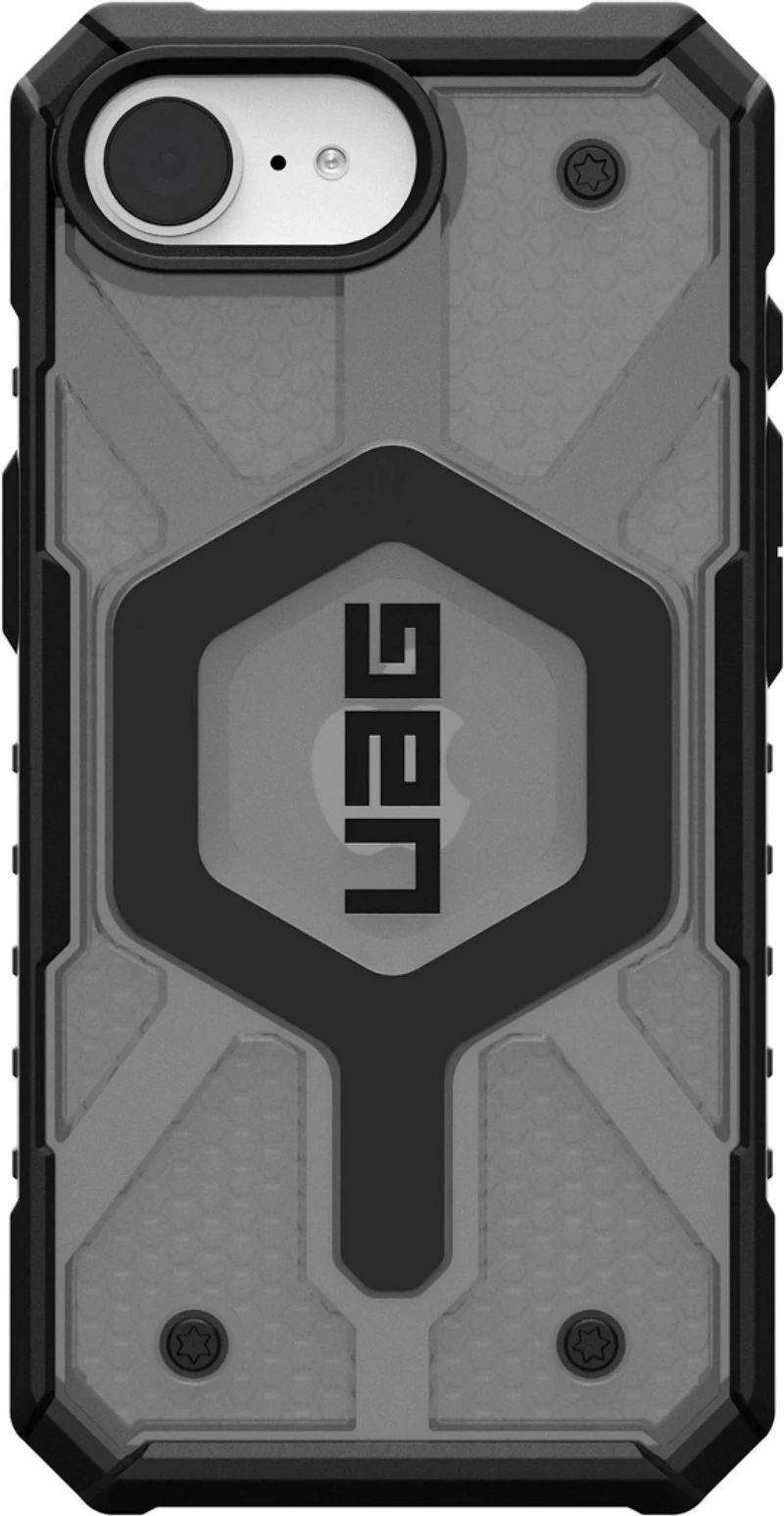 iPhone 16e UAG Pathfinder Clear MagSafe Case - Ash