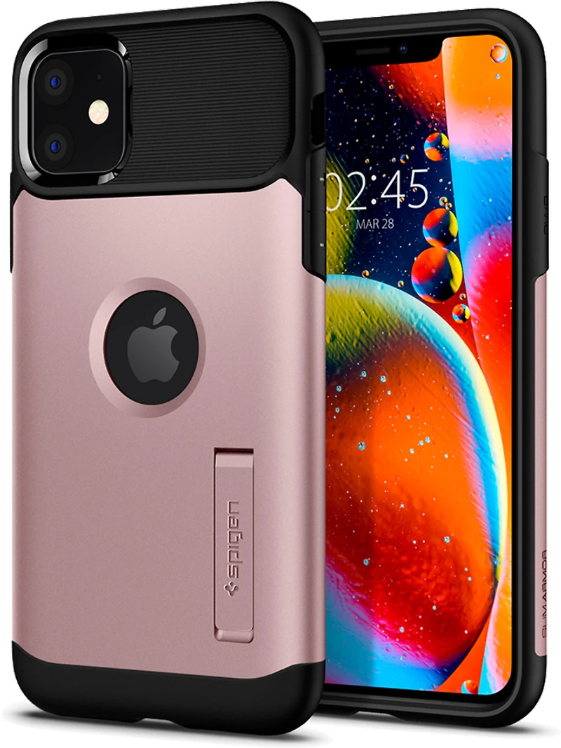 Spigen Slim Armor Case pour iP11 Pro - Or Rose