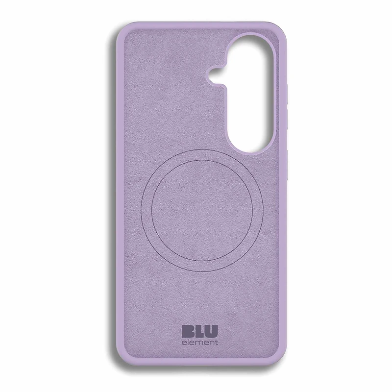 Blu Element BESIS262 Étui en Silicone MagSafe Lavande pour Samsung Galaxy S26