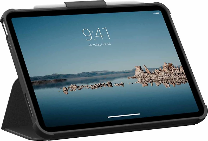 UAG - Étui Folio Plyo LT Ice/Noir pour iPad 11 2025 (11e génération)/iPad 10,9 2022 (10e génération)