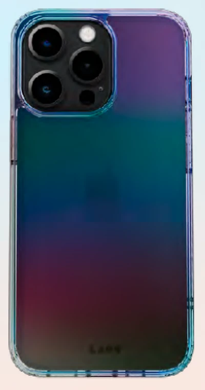 LAUT - HOLO Case For iPhone 14 Pro Max - Midnight
