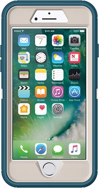 OtterBox 7756606 Étui de Protection Defender Big Sur (Beige/Gris) pour iPhone SE 2020/8/7