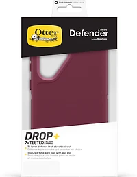 OtterBox - Defender Pro Case for Samsung Galaxy S25 Ultra - Foxberry Pink