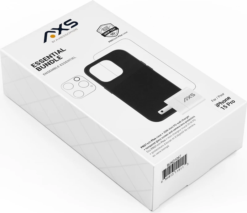 AXS Apple iPhone 15 Pro Essential Bundle
