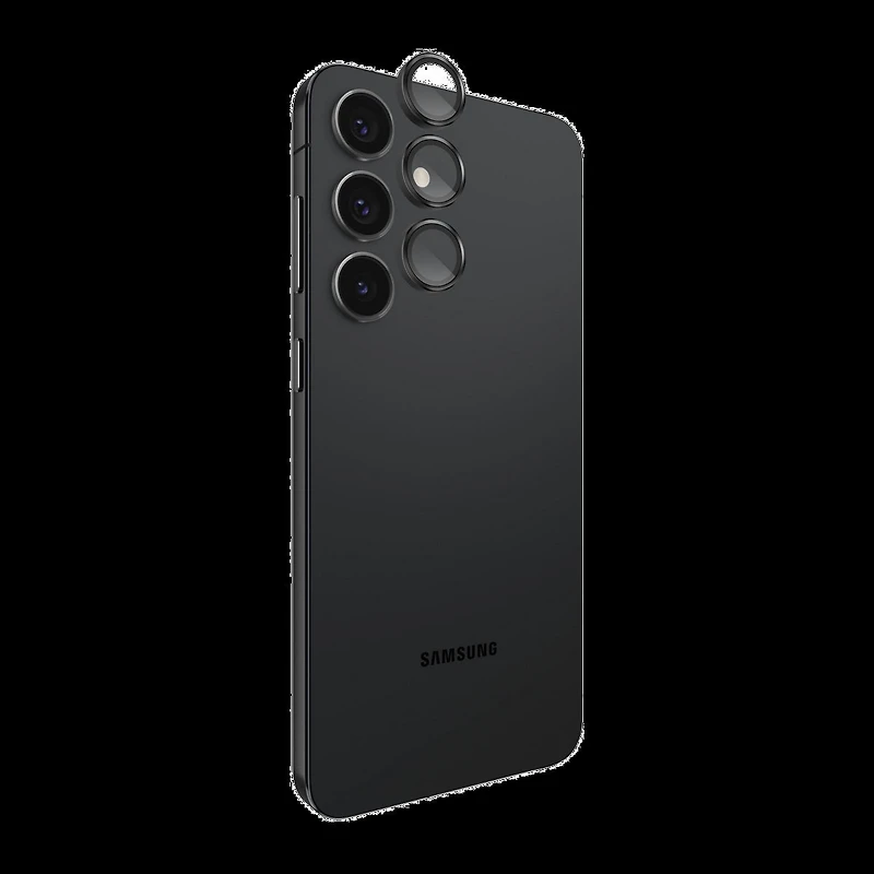 Samsung Galaxy S25+ Case-Mate Aluminum Ring Glass Lens Protector - Black