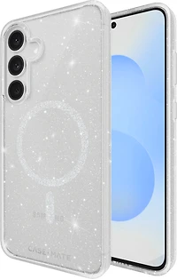 Samsung Galaxy S25 FE Case-Mate Sheer Twinkle Case w/Magnets - Silver