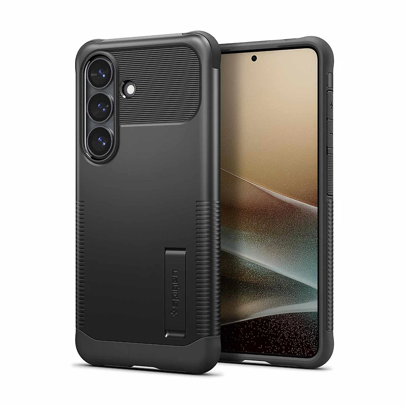 Spigen - Coque Slim Armor avec aimants, noire