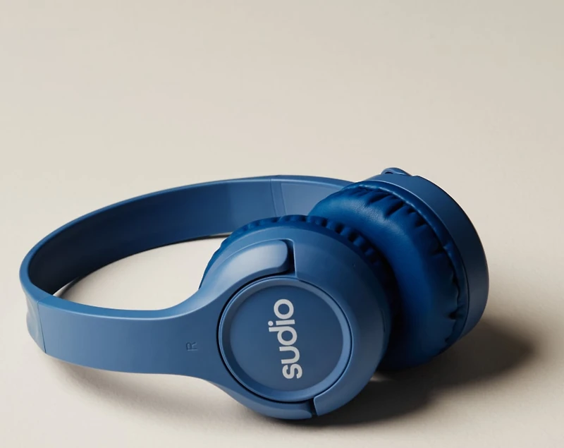 Sudio - K1 Kids Over Ear Wireless Headphones - Blue