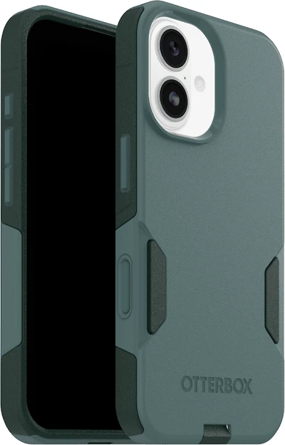 OtterBox 7798303 Étui Commuter MagSafe avec Contrôle de la Caméra Sagebrush (Vert) pour iPhone 17