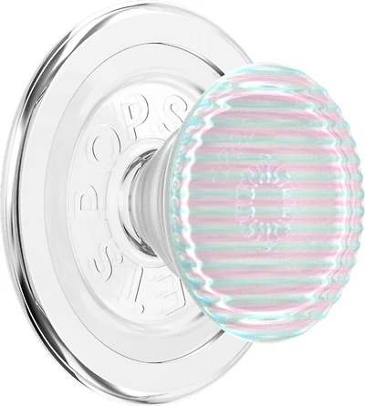 PopSockets - PopGrip MagSafe Circle - Fluted Opalescent