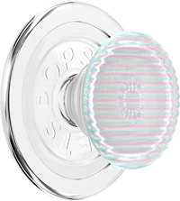PopSockets 807474 PopGrip pour MagSafe Rond avec Anneau Adaptateur Fluted Opalescent