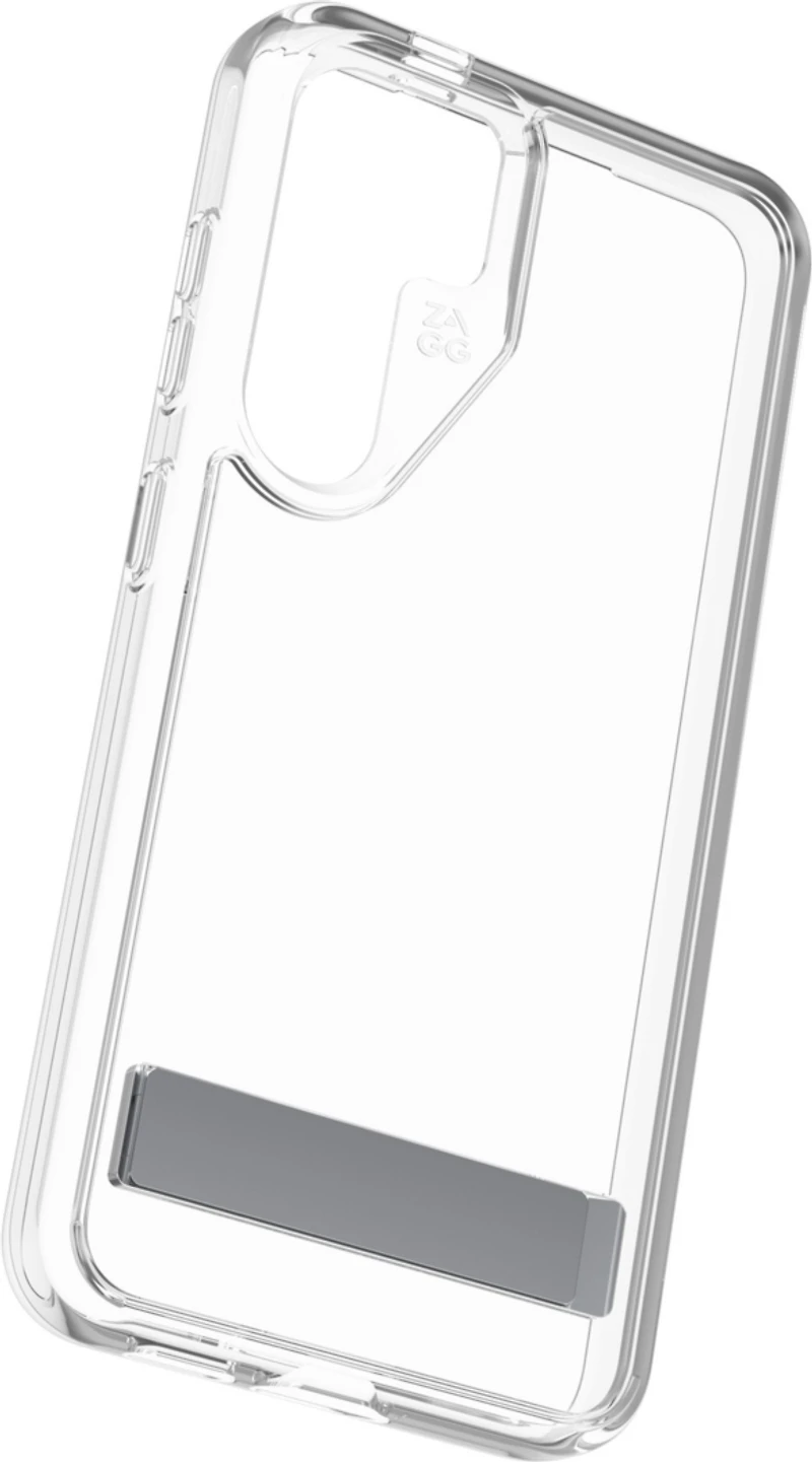 Zagg - Crystal Palace Case With Kick Stand For Samsung Galaxy S24 - Clear