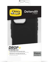 OtterBox - Defender Pro MagSafe Case for Apple iPhone 16 Pro Max - Black